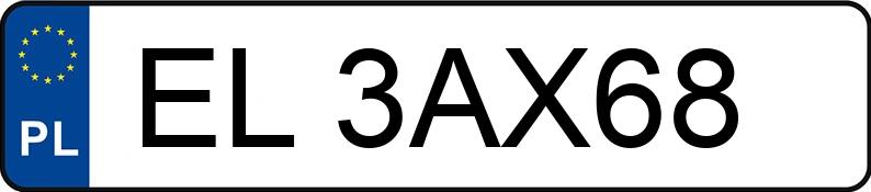 Numer rejestracyjny EL 3AX68 posiada CITROEN C4 1.2 PureTech MR`20 E6.3/4 C-Series - EL3AX68