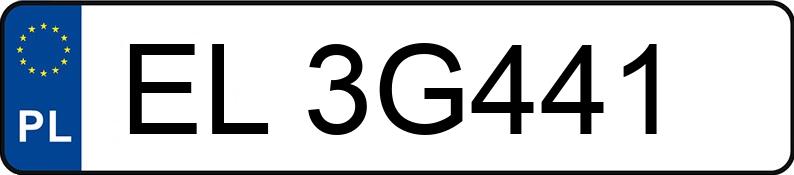 Numer rejestracyjny EL 3G441 posiada MAZDA 6 - 2.0 MR`05 E4 Sport Exclusive - EL3G441