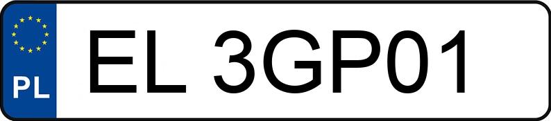 Numer rejestracyjny EL 3GP01 posiada TOYOTA RAV 4 2.0 MR`22 E6ag Comfort - EL3GP01
