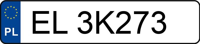 Numer rejestracyjny EL 3K273 posiada DACIA LODGY - EL3K273 Numer rejestracyjny EL 3K273 posiada DACIA LODGY - EL3K273