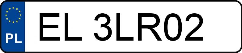 O número de registro EL 3LR02 tem PEUGEOT Boxer 335 2.2 HDI MR`07 E4 3.5t L3 - EL3LR02