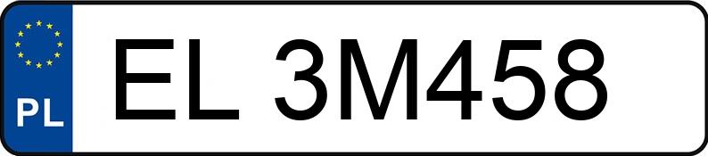 Numer rejestracyjny EL 3M458 posiada BMW X3 SDRIVE18D - EL3M458 Numer rejestracyjny EL 3M458 posiada BMW X3 SDRIVE18D - EL3M458