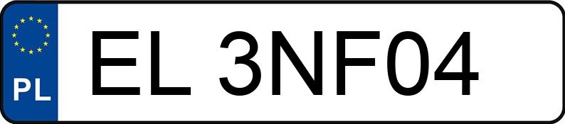 Numer rejestracyjny EL 3NF04 posiada VOLKSWAGEN T-CROSS - EL3NF04 Numer rejestracyjny EL 3NF04 posiada VOLKSWAGEN T-CROSS - EL3NF04