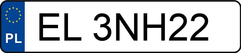 Numer rejestracyjny EL 3NH22 posiada KG MOBILITY TORRES CWJ - EL3NH22