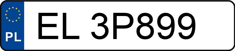 Numer rejestracyjny EL 3P899 posiada BMW 520 - EL3P899 Numer rejestracyjny EL 3P899 posiada BMW 520 - EL3P899