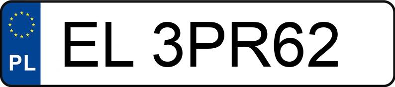 Registreringsnummeret EL 3PR62 har HONDA Jazz 1.4 MR`09 E4 Executive - EL3PR62