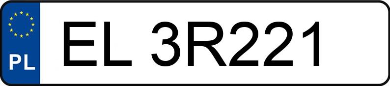 Numer rejestracyjny EL 3R221 posiada RENAULT Clio II 1.2 MR`02 E3 Authentique - EL3R221