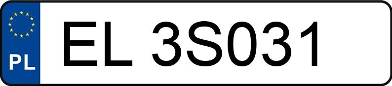 Numer rejestracyjny EL 3S031 posiada SKODA Superb III 2.0 TDI MR`20 E6d Style DSG - EL3S031