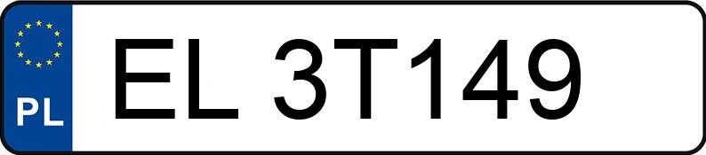 Numer rejestracyjny EL 3T149 posiada VOLKSWAGEN Lupo 1.0 MR`98 Basis - EL3T149