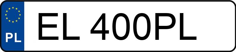 Die Registrierungsnummer EL 400PL hat MERCEDES-BENZ G 400 CDI E3 463 G 400 CDI E3 463 - EL400PL