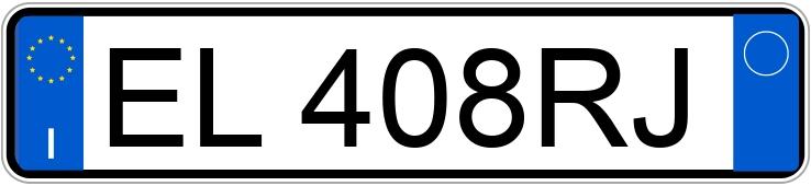 Numer rejestracyjny EL408RJ posiada FIAT Bravo 2a serie