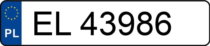 Numer rejestracyjny EL43986 posiada UAZ 3151 (469) 353W