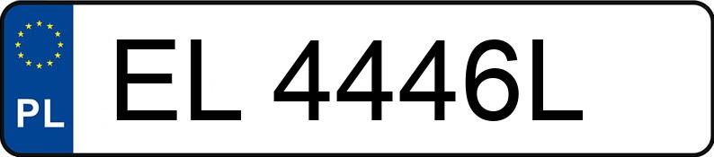 Numer rejestracyjny EL 4446L posiada FIAT Punto II 1.2 MR`03 E4 Dynamic - EL4446L