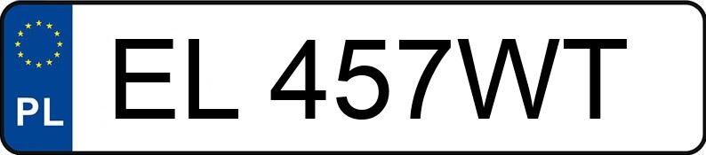 Numer rejestracyjny EL 457WT posiada HYUNDAI TUCSON - EL457WT Numer rejestracyjny EL 457WT posiada HYUNDAI TUCSON - EL457WT