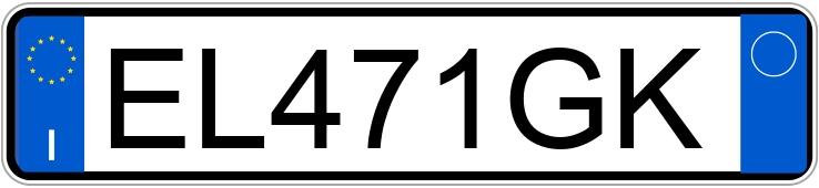 Numer rejestracyjny EL471GK posiada NISSAN Qashqai 1a serie