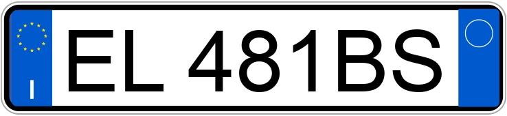 Numer rejestracyjny EL481BS posiada SEAT Ibiza 4a serie