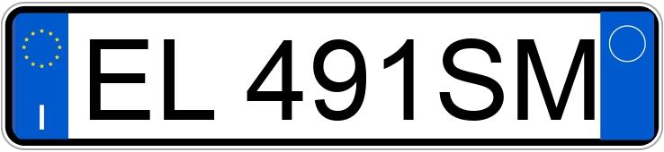 Numer rejestracyjny EL491SM posiada LANCIA Ypsilon 3a serie Numer rejestracyjny EL491SM posiada LANCIA Ypsilon 3a serie