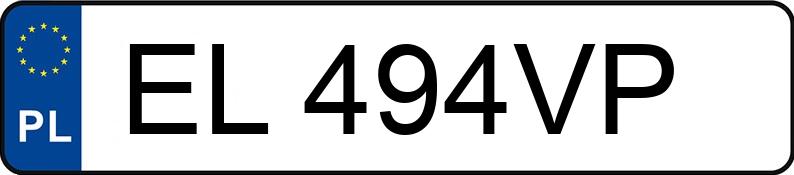 Numer rejestracyjny EL 494VP posiada FORD FIESTA - EL494VP Numer rejestracyjny EL 494VP posiada FORD FIESTA - EL494VP