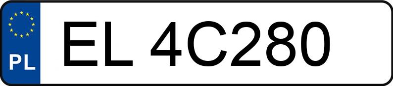Numer rejestracyjny EL 4C280 posiada VOLKSWAGEN JETTA - EL4C280