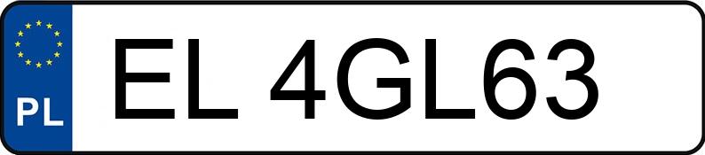 Numer rejestracyjny EL 4GL63 posiada MERCEDES-BENZ GLS 350 d MR`15 E6 X166 4Matic - EL4GL63