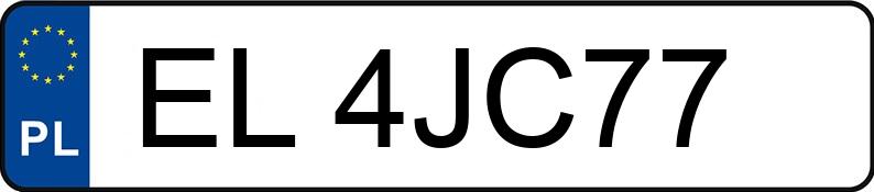 Numer rejestracyjny EL 4JC77 posiada VOLKSWAGEN Tiguan 1.4 TSI MR`12 E5 Trend & Fun - EL4JC77