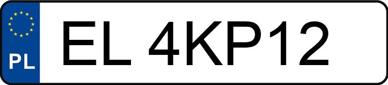 Numer rejestracyjny EL 4KP12 posiada FORD S-MAX - EL4KP12 Numer rejestracyjny EL 4KP12 posiada FORD S-MAX - EL4KP12