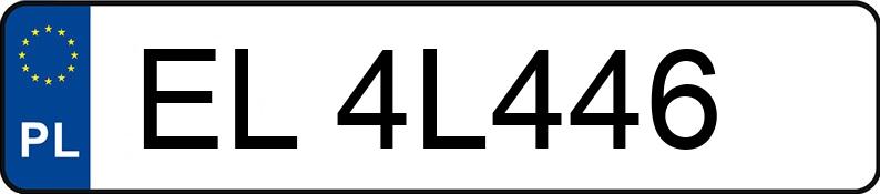 Numer rejestracyjny EL 4L446 posiada AUDI A7 SPORTBACK - EL4L446 Numer rejestracyjny EL 4L446 posiada AUDI A7 SPORTBACK - EL4L446