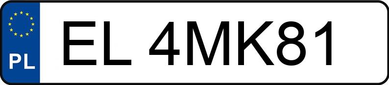 Numer rejestracyjny EL 4MK81 posiada CITROEN C5 Aircross HDI MR`18 E6.2 Shine - EL4MK81