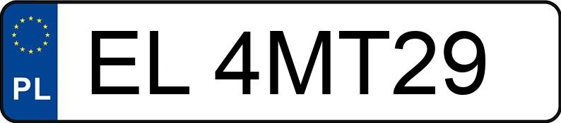 Numer rejestracyjny EL 4MT29 posiada NISSAN JUKE - EL4MT29 Numer rejestracyjny EL 4MT29 posiada NISSAN JUKE - EL4MT29
