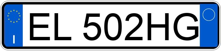 Numer rejestracyjny EL502HG posiada ALFA ROMEO Giulietta Numer rejestracyjny EL502HG posiada ALFA ROMEO Giulietta