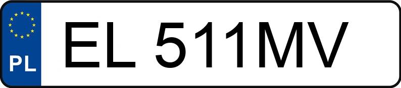 Numer rejestracyjny EL 511MV posiada FORD Focus 1.4 MR`02 E3 FX - EL511MV