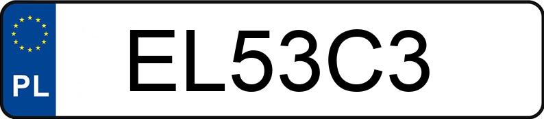 Numer rejestracyjny EL 53C3 posiada HONDA Enduro do 600 ccm XR 125 L - EL53C3