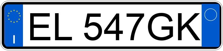 Numer rejestracyjny EL547GK posiada CHEVROLET Aveo 2a serie Aveo 1.2 70CV 5P LS (51 kw)