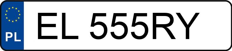 Numer rejestracyjny EL 555RY posiada AUDI A4 AVANT 2.0 TDI - EL555RY Numer rejestracyjny EL 555RY posiada AUDI A4 AVANT 2.0 TDI - EL555RY