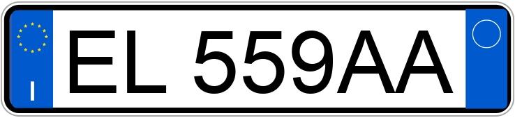 Numer rejestracyjny EL559AA posiada ALFA ROMEO Giulietta