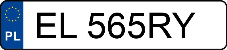 Numer rejestracyjny EL 565RY posiada FIAT BRAVO - EL565RY Numer rejestracyjny EL 565RY posiada FIAT BRAVO - EL565RY