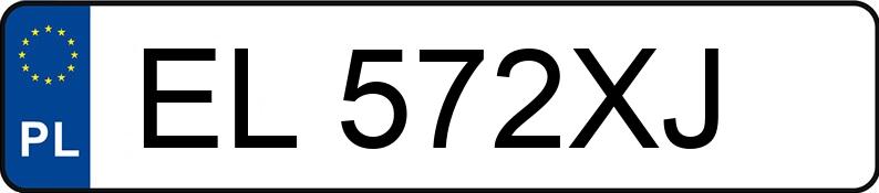 Numer rejestracyjny EL 572XJ posiada VOLKSWAGEN Polo IV 1.4 MR`02 E4 Highline - EL572XJ