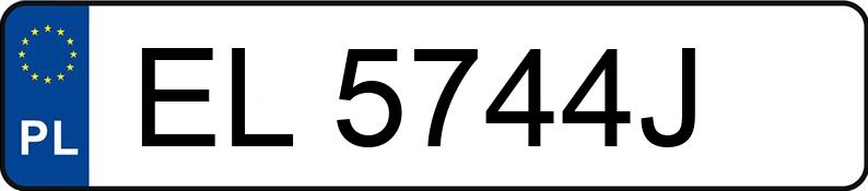 Numer rejestracyjny EL 5744J posiada TOYOTA Avensis Sedan MR`03 E4 Sol Aut. - EL5744J Numer rejestracyjny EL 5744J posiada TOYOTA Avensis Sedan MR`03 E4 Sol Aut. - EL5744J