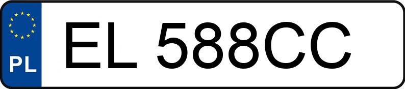 Numer rejestracyjny EL 588CC posiada VOLKSWAGEN PASSAT 1,8 - EL588CC Numer rejestracyjny EL 588CC posiada VOLKSWAGEN PASSAT 1,8 - EL588CC