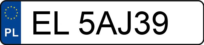 Numer rejestracyjny EL 5AJ39 posiada RENAULT MODUS - EL5AJ39 Numer rejestracyjny EL 5AJ39 posiada RENAULT MODUS - EL5AJ39