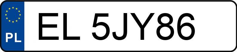 Numer rejestracyjny EL 5JY86 posiada VOLVO S60 2.4 MR`05 E4 Summum - EL5JY86 Numer rejestracyjny EL 5JY86 posiada VOLVO S60 2.4 MR`05 E4 Summum - EL5JY86