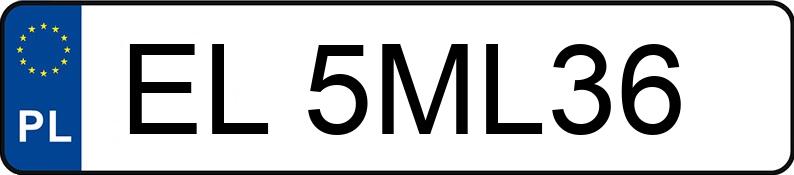 Numer rejestracyjny EL 5ML36 posiada DODGE Journey 2.0 CRD MR`08 RT Aut. - EL5ML36