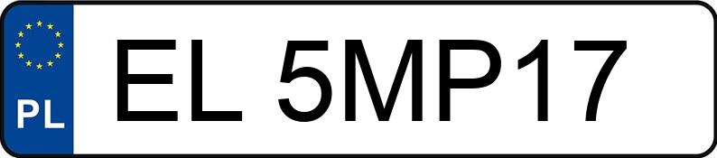 Numer rejestracyjny EL 5MP17 posiada MERCEDES-BENZ GLK 220 CDI BlueTEC MR`12 E5 X204 GLK 220 CDI BlueTEC MR`12 E5 X204 - EL5MP17