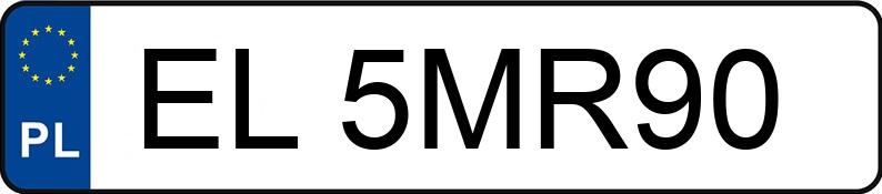 Numer rejestracyjny EL 5MR90 posiada BMW M3 - EL5MR90 Numer rejestracyjny EL 5MR90 posiada BMW M3 - EL5MR90