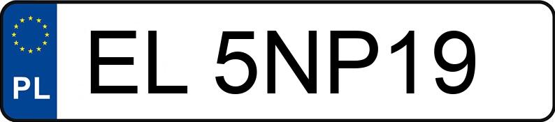 Numer rejestracyjny EL 5NP19 posiada SKODA Kodiaq 1.5 TSI MR`22 E6 L&K ACT DSG - EL5NP19