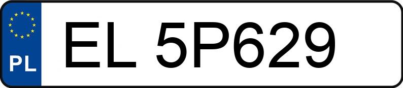 Numer rejestracyjny EL 5P629 posiada MINI MINI - EL5P629 Numer rejestracyjny EL 5P629 posiada MINI MINI - EL5P629