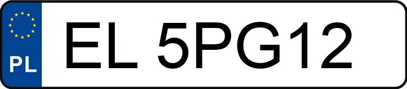 Numer rejestracyjny EL 5PG12 posiada LAND ROVER Range Rover Velar 3.0 MHEV MR`24 E6d Dynamic SE - EL5PG12