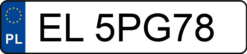 Numer rejestracyjny EL 5PG78 posiada CUPRA CUPRA LEON SP - EL5PG78 Numer rejestracyjny EL 5PG78 posiada CUPRA CUPRA LEON SP - EL5PG78