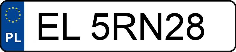 Numer rejestracyjny EL 5RN28 posiada BMW 320 Touring Diesel MR`06 E4 E91 320 Touring Diesel MR`06 E4 E91 - EL5RN28