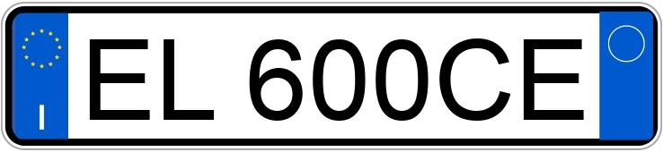 Numer rejestracyjny EL600CE posiada FIAT 500 Numer rejestracyjny EL600CE posiada FIAT 500